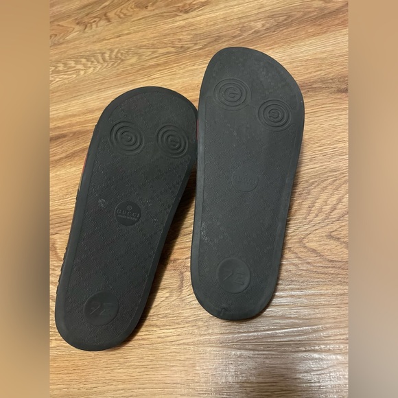 Mens Gucci Rubber Pool Slide Web Size 7 - Picture 8 of 8